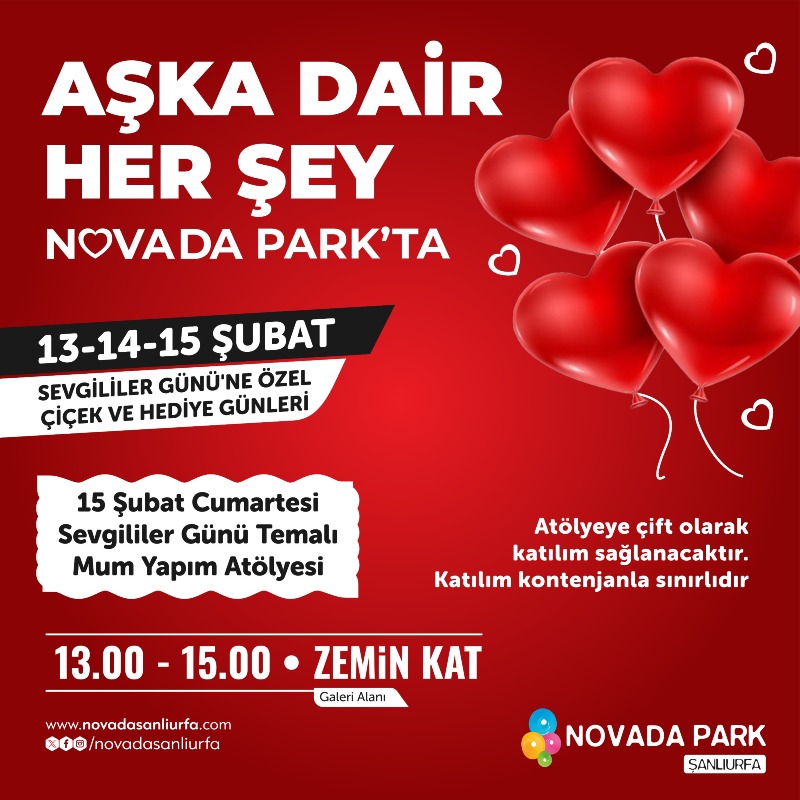 Aşk'a Dair Herşey Novada Park'ta!