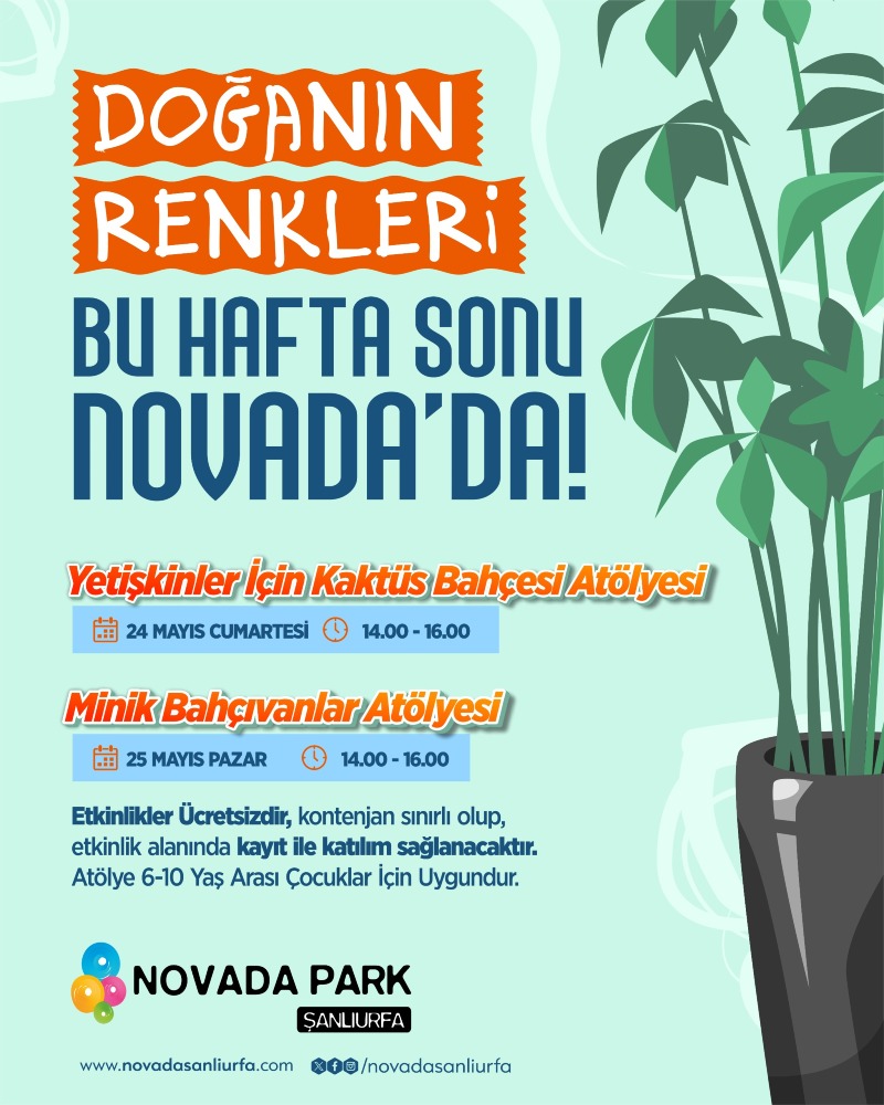 Doğanın Renkleri Novada'da!