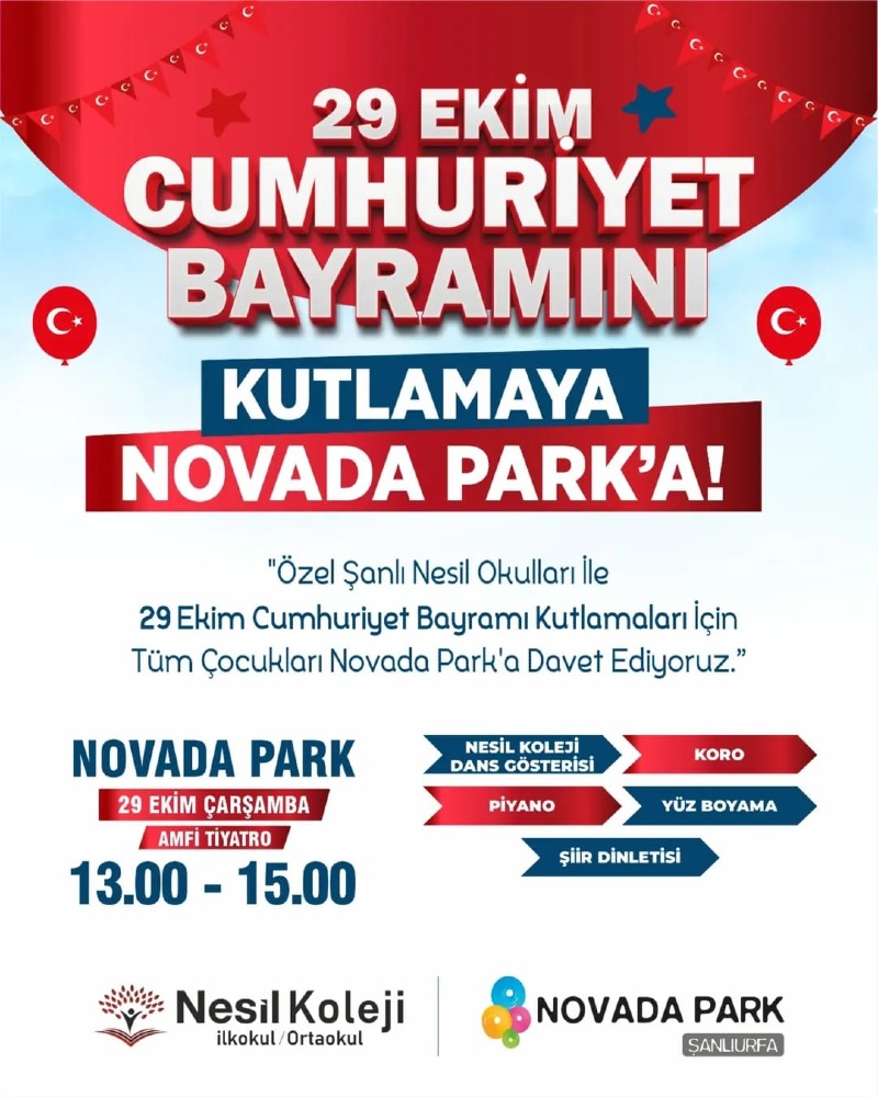 29 Ekim Cumhuriyet Bayramı 