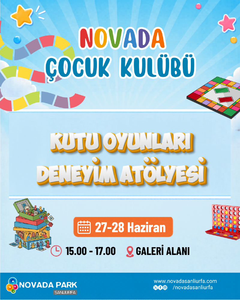 Kutu Oyunları Deneyim Atölyesi